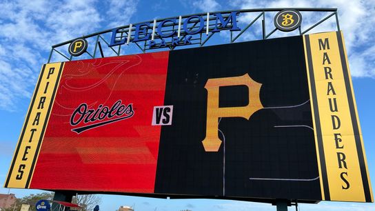 Pirates vs. Orioles, 1:05 p.m.  taken Bradenton, Fla.